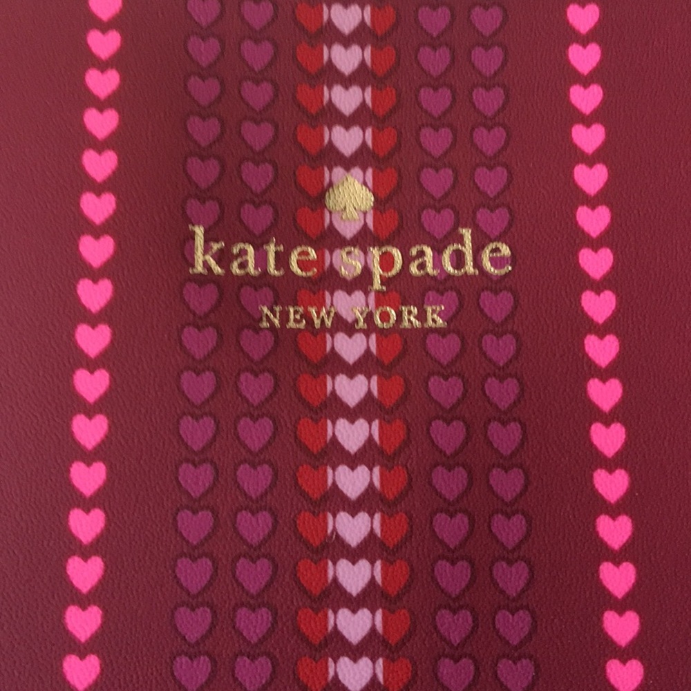 Kate Spade Kelsey Heart Print Tote NWT - Picture 3 of 16